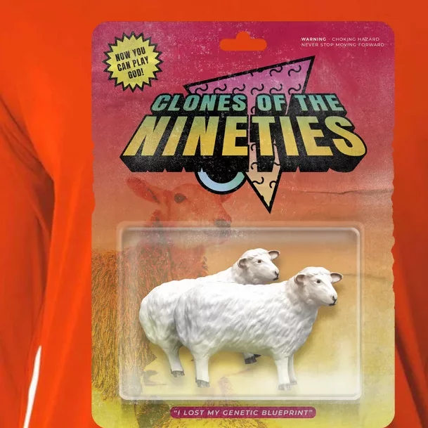 Sheep Farm Animal Toys Clones Of The Nineties Cooling Performance Long Sleeve Crew