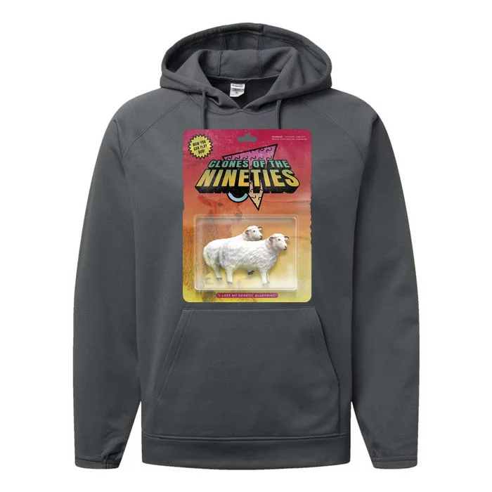 Sheep Farm Animal Toys Clones Of The Nineties Performance Fleece Hoodie