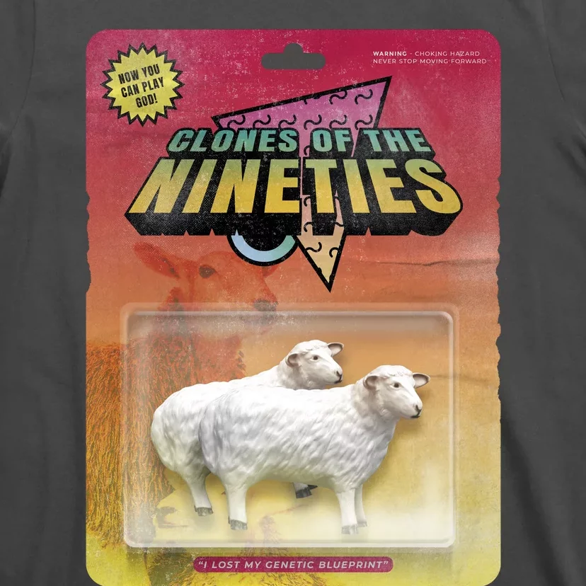 Sheep Farm Animal Toys Clones Of The Nineties T-Shirt