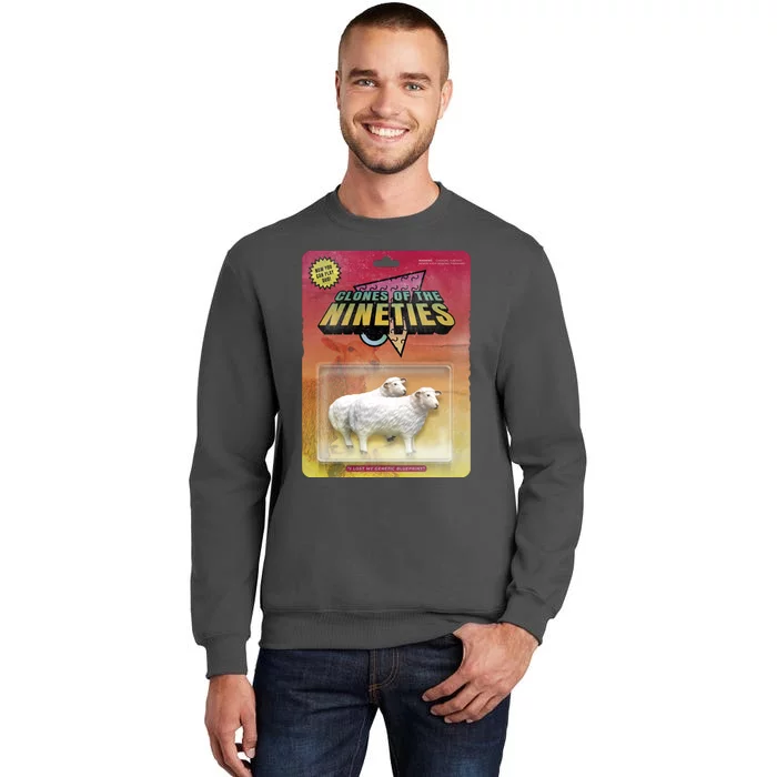 Sheep Farm Animal Toys Clones Of The Nineties Tall Sweatshirt