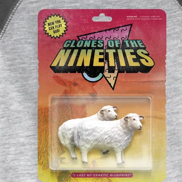 Sheep Farm Animal Toys Clones Of The Nineties Toddler Fine Jersey T-Shirt