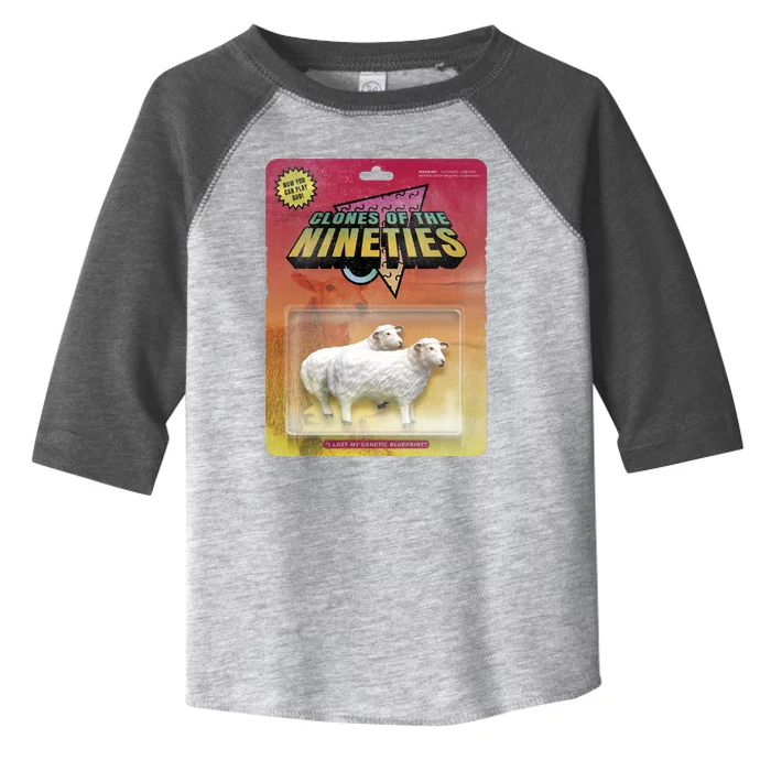 Sheep Farm Animal Toys Clones Of The Nineties Toddler Fine Jersey T-Shirt