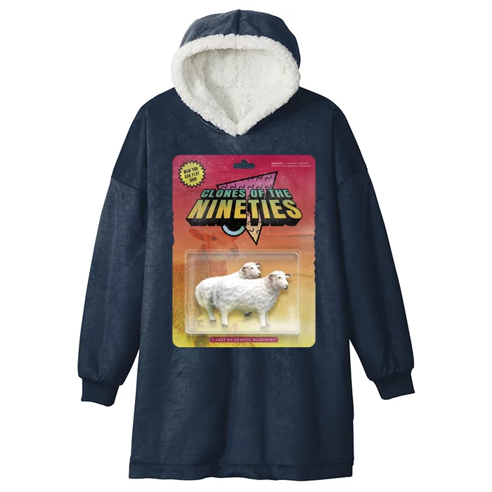 Sheep Farm Animal Toys Clones Of The Nineties Hooded Wearable Blanket