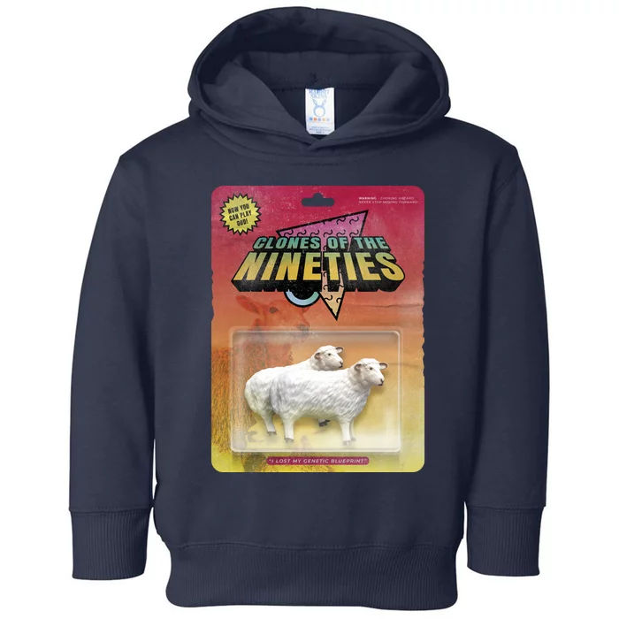 Sheep Farm Animal Toys Clones Of The Nineties Toddler Hoodie