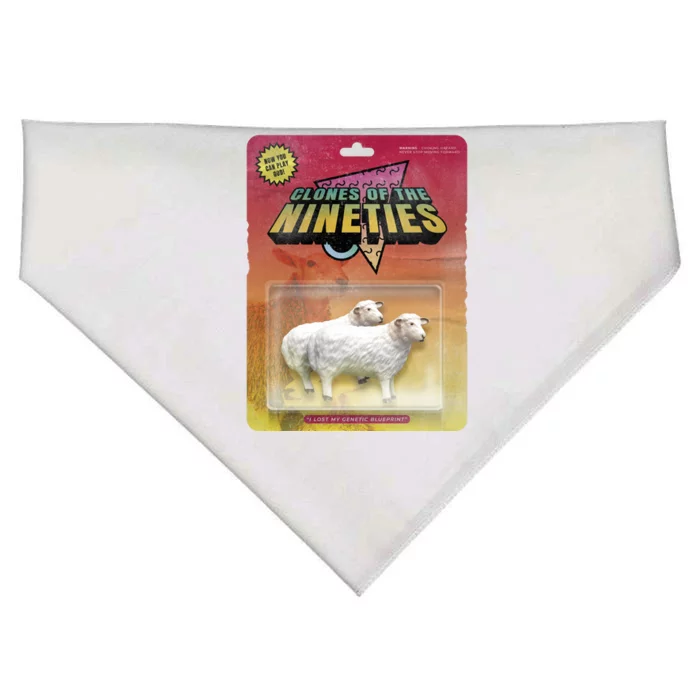 Sheep Farm Animal Toys Clones Of The Nineties USA-Made Doggie Bandana