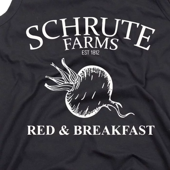 Schrute Farms Bed And Breakfast The Office Funny Tank Top