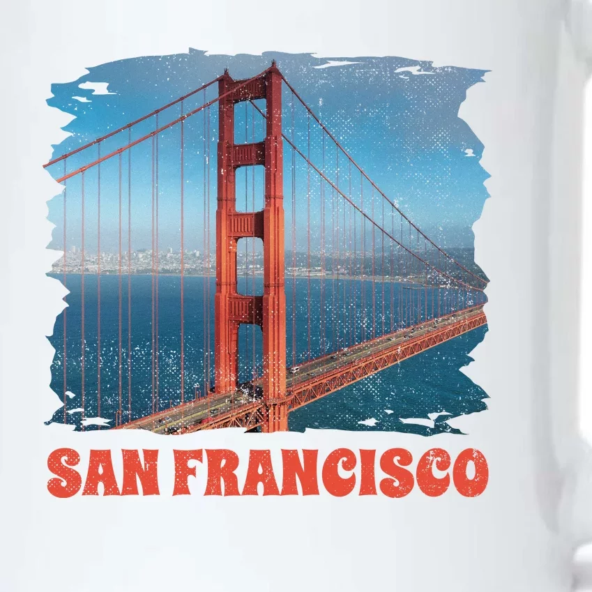 San Francisco Bridge Black Color Changing Mug