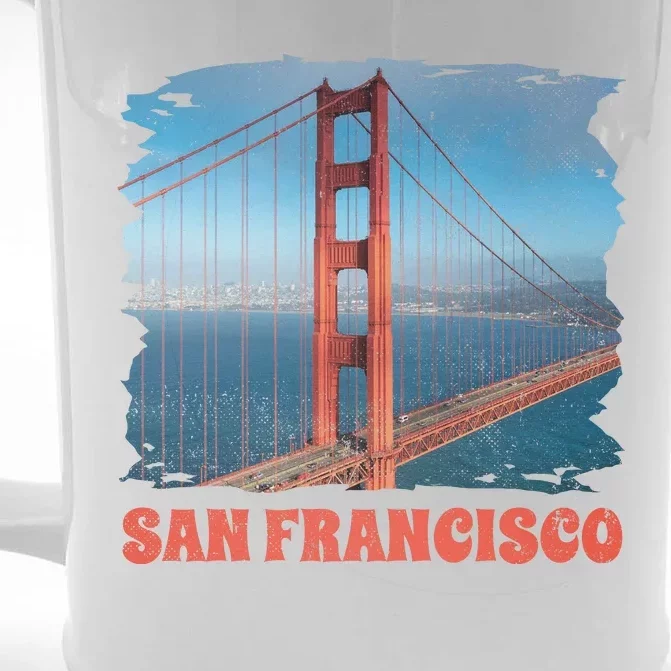 San Francisco Bridge Front & Back Beer Stein