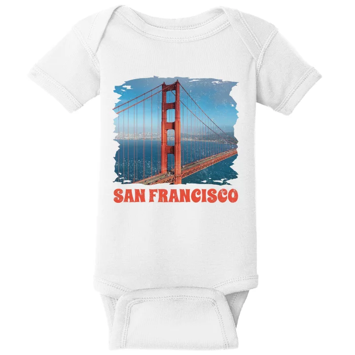 San Francisco Bridge Baby Bodysuit