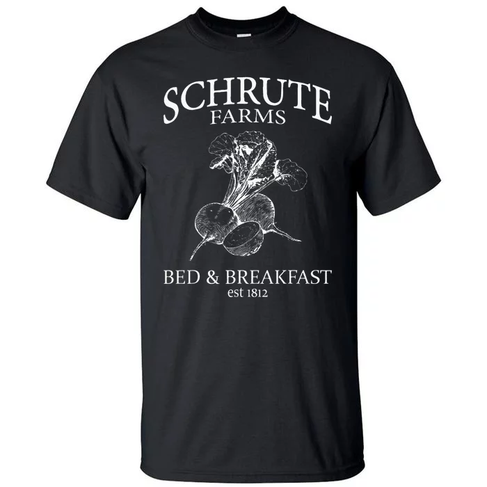 Schrute Farms Beets Bed And Breakfast The Office Tall T-Shirt