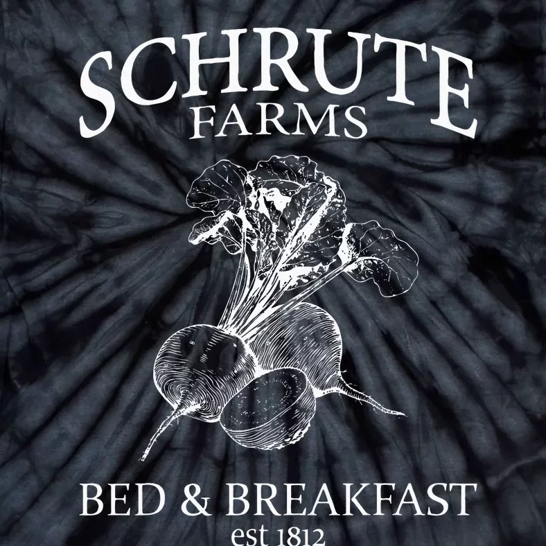 Schrute Farms Beets Bed And Breakfast The Office Tie-Dye T-Shirt