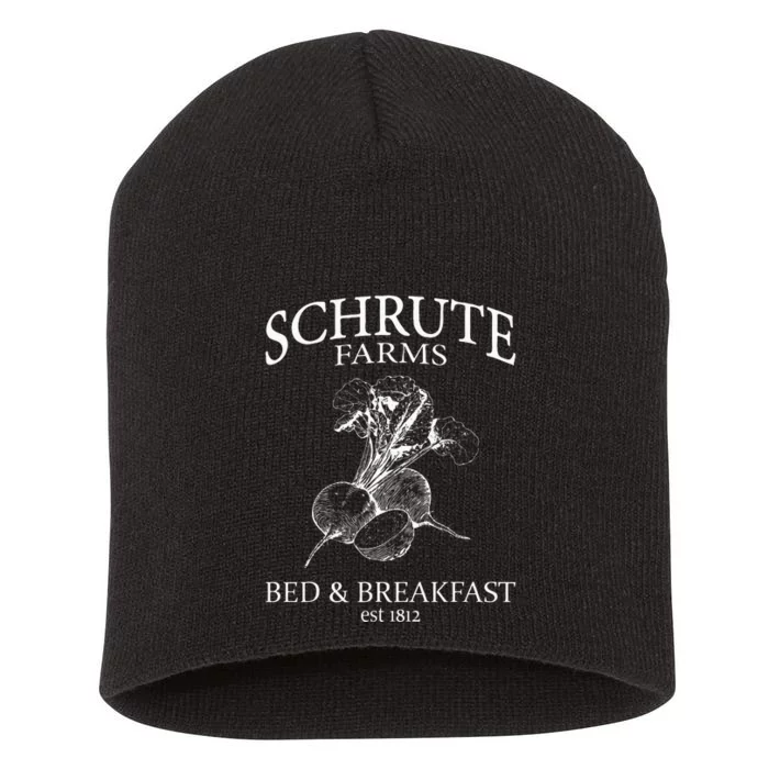 Schrute Farms Beets Bed And Breakfast The Office Short Acrylic Beanie