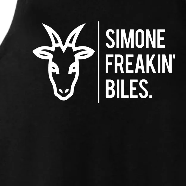 Simone Freakin Biles Ladies Tri-Blend Wicking Tank