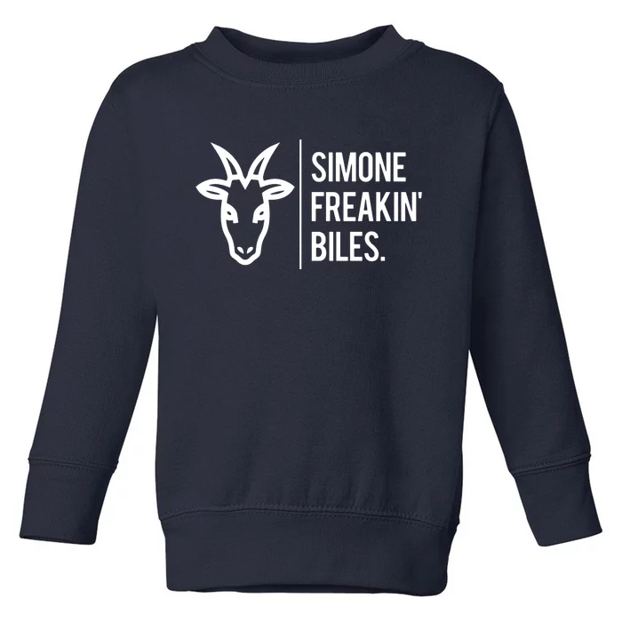 Simone Freakin Biles Toddler Sweatshirt