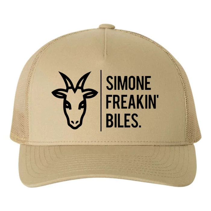 Simone Freakin Biles Yupoong Adult 5-Panel Trucker Hat