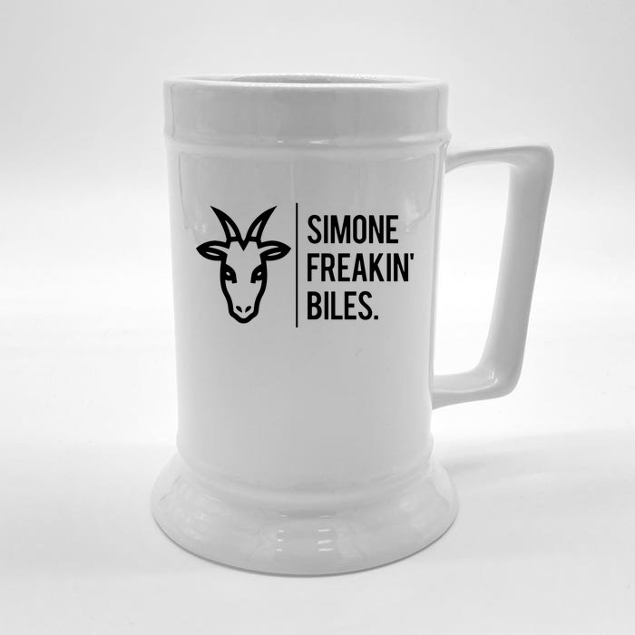 Simone Freakin Biles Front & Back Beer Stein