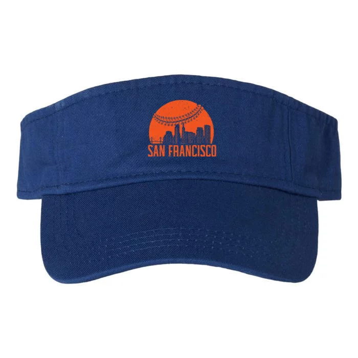 San Francisco Baseball Fan Valucap Bio-Washed Visor