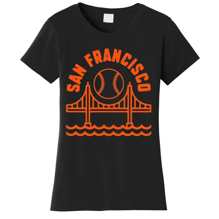 San Francisco Baseball SF California Women's T-Shirt