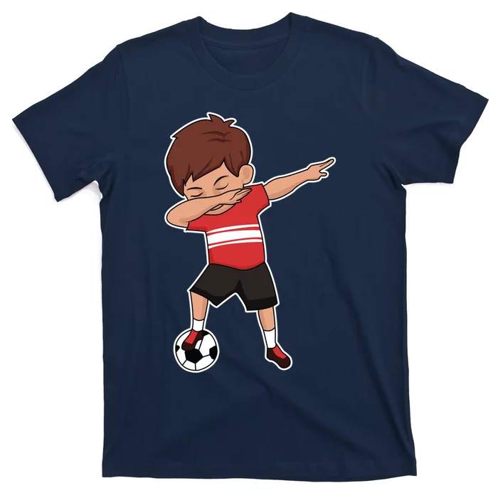 Soccer For Boy Dabbing Dab Gift T-Shirt