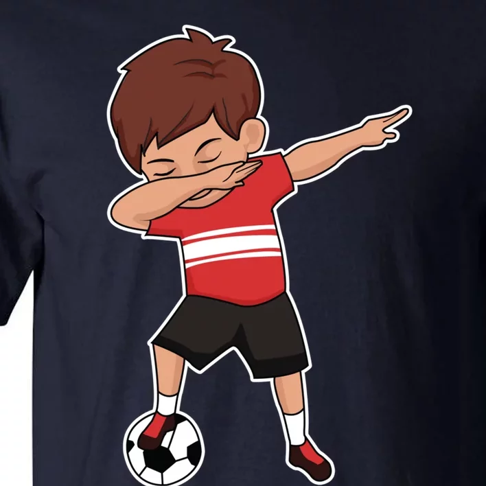 Soccer For Boy Dabbing Dab Gift Tall T-Shirt