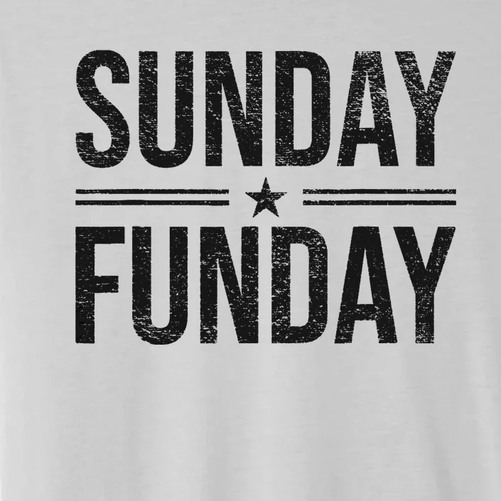 SUNDAY FUNDAY BRUNCH FOOTBALL SPORTS BBQ CHURCH ChromaSoft Performance T-Shirt