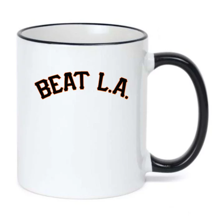 San Francisco Beat L.A. Black Color Changing Mug