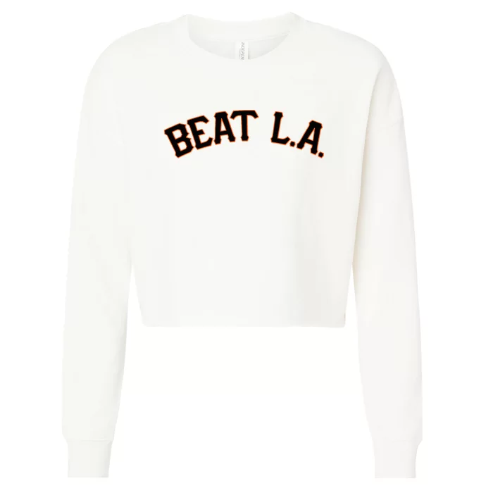 San Francisco Beat L.A. Cropped Pullover Crew