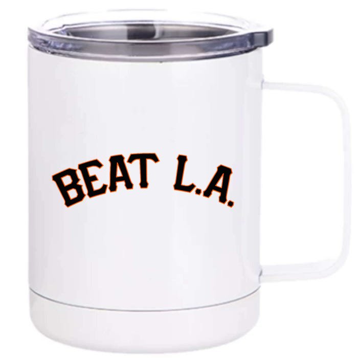 San Francisco Beat L.A Front & Back 12oz Stainless Steel Tumbler Cup