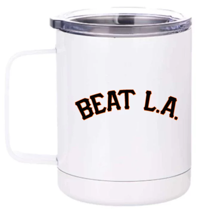 San Francisco Beat L.A Front & Back 12oz Stainless Steel Tumbler Cup