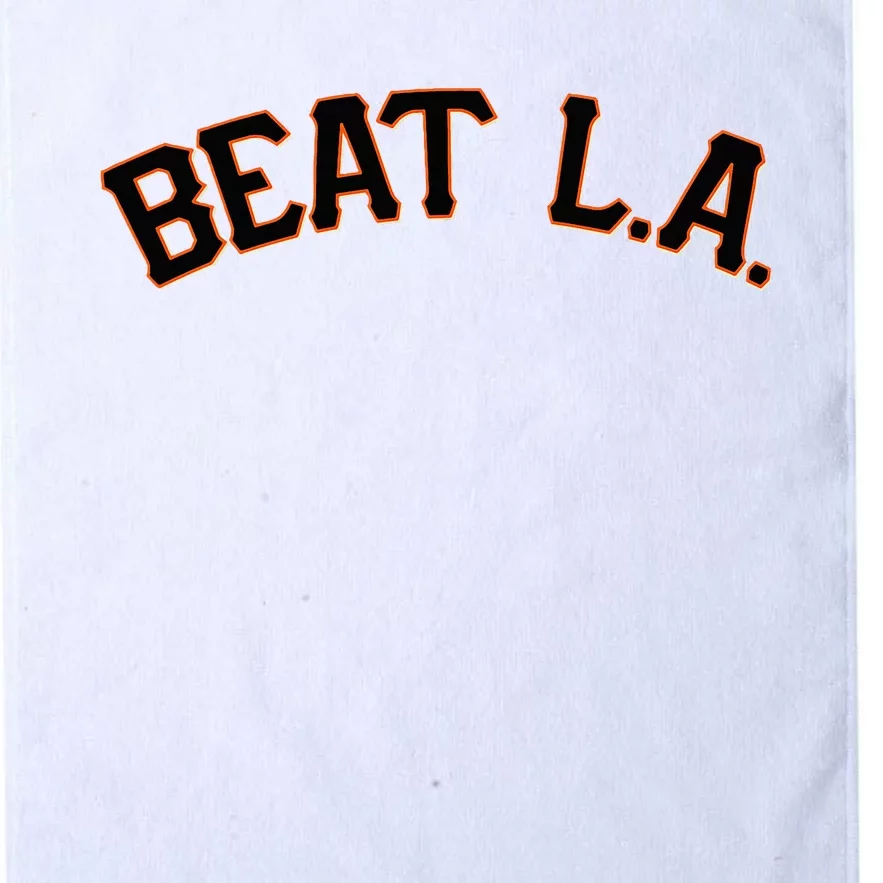 San Francisco Beat L.A Platinum Collection Golf Towel