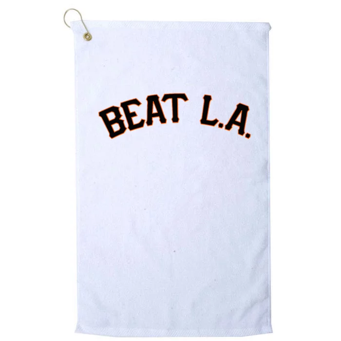 San Francisco Beat L.A Platinum Collection Golf Towel