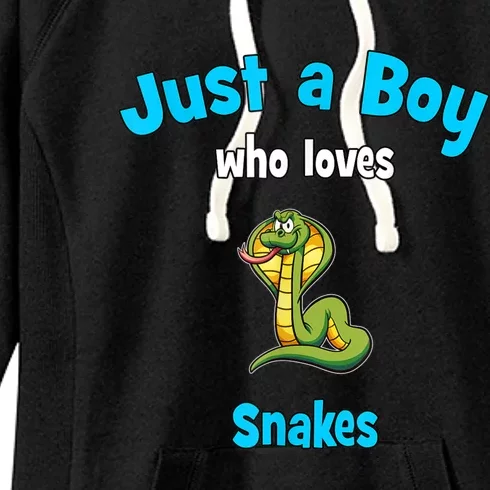 Snake For Boy | Kids Cobra Women's Fleece Hoodie