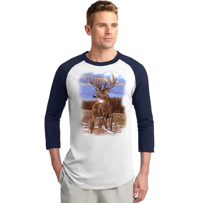 Super Freak Buck Baseball Sleeve Shirt