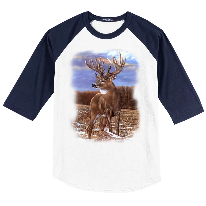 Super Freak Buck Baseball Sleeve Shirt