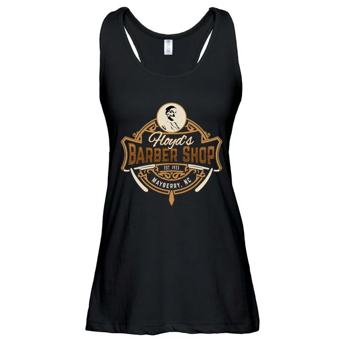 Show Floyds Barber Shop Classic Ladies Essential Flowy Tank