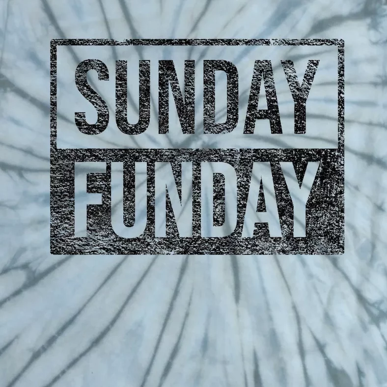 Sunday Funday Brunch Football Sports Bbq Church Tie-Dye T-Shirt