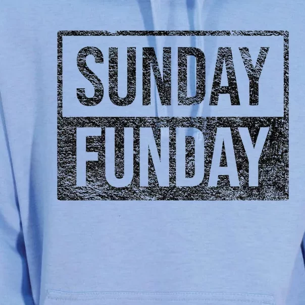 Sunday Funday Brunch Football Sports Bbq Church Unisex Surf Hoodie