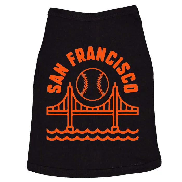 San Francisco Baseball SF California Doggie Tank