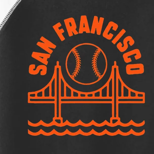 San Francisco Baseball SF California Toddler Fine Jersey T-Shirt