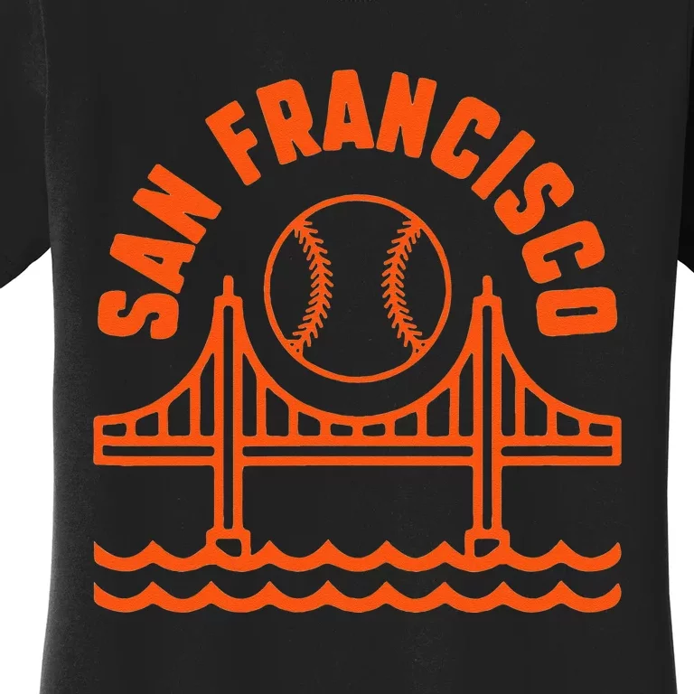 San Francisco Baseball SF California Women's T-Shirt