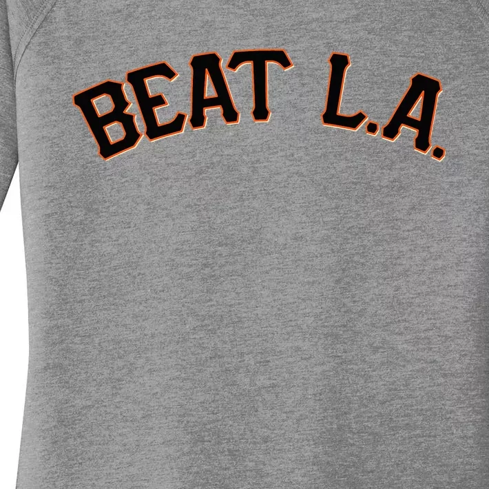 San Francisco Beat L.A Women's Perfect Tri Tunic Long Sleeve Shirt