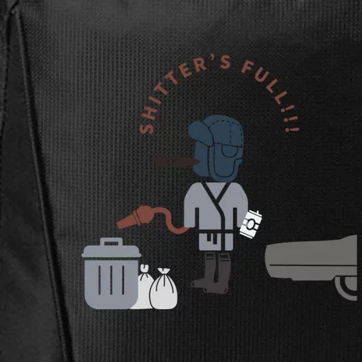 Shitter’s Full!!! Cousin Eddie City Backpack