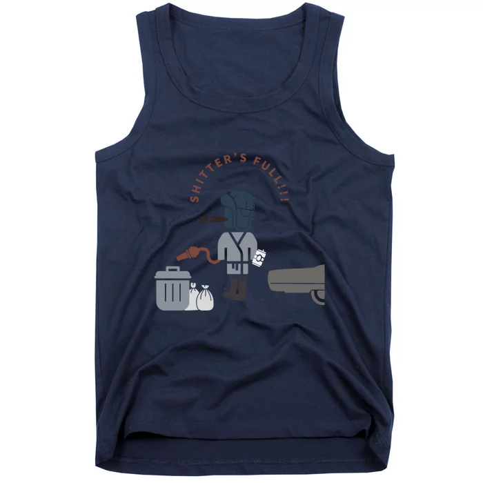 Shitter’s Full!!! Cousin Eddie Tank Top