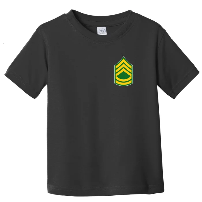 Sergeant First Class Military Badge Toddler T-Shirt