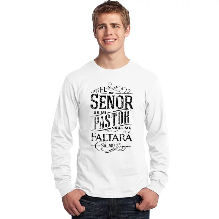 Shirts For Christians In Spanish With A Bible Verse Quote Tall Long Sleeve T-Shirt