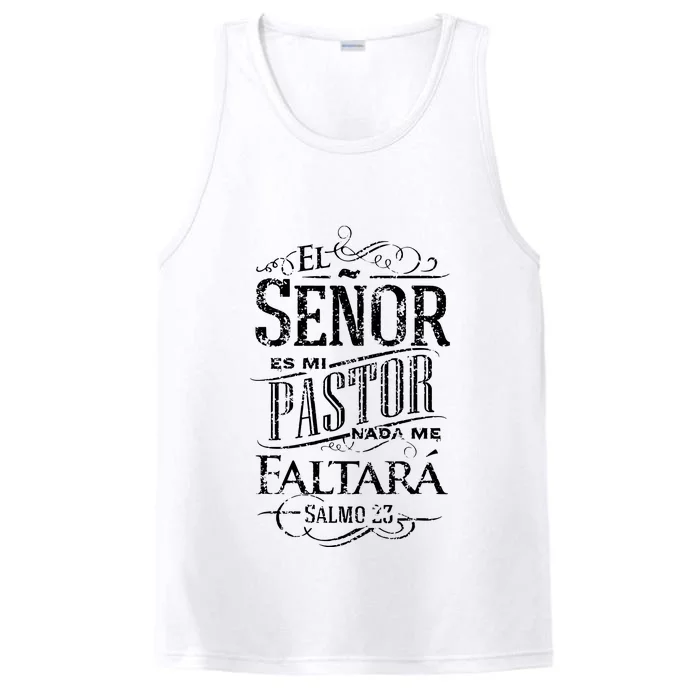 Shirts For Christians In Spanish With A Bible Verse Quote Performance Tank