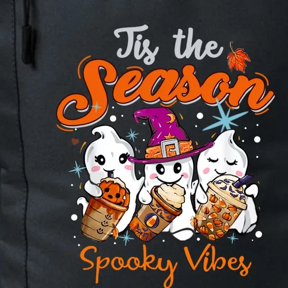 Spooky Fall Coffee Halloween Cute Ghost In Great Gift Daily Commute Backpack