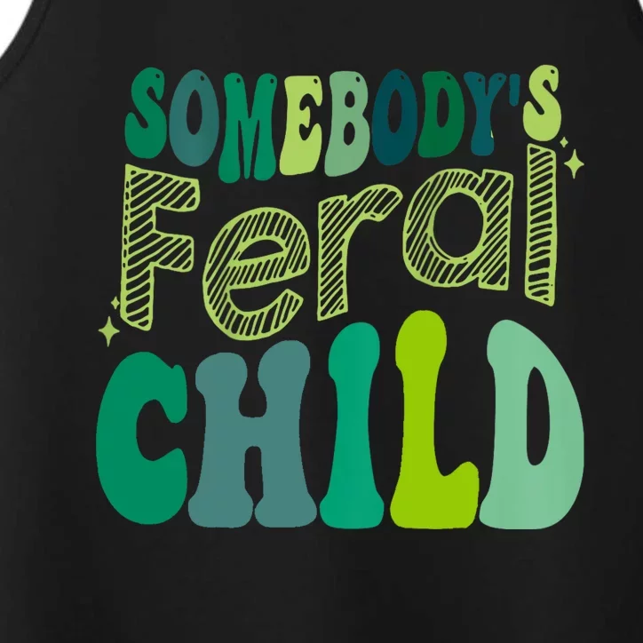 Somebodys Feral Child Performance Tank