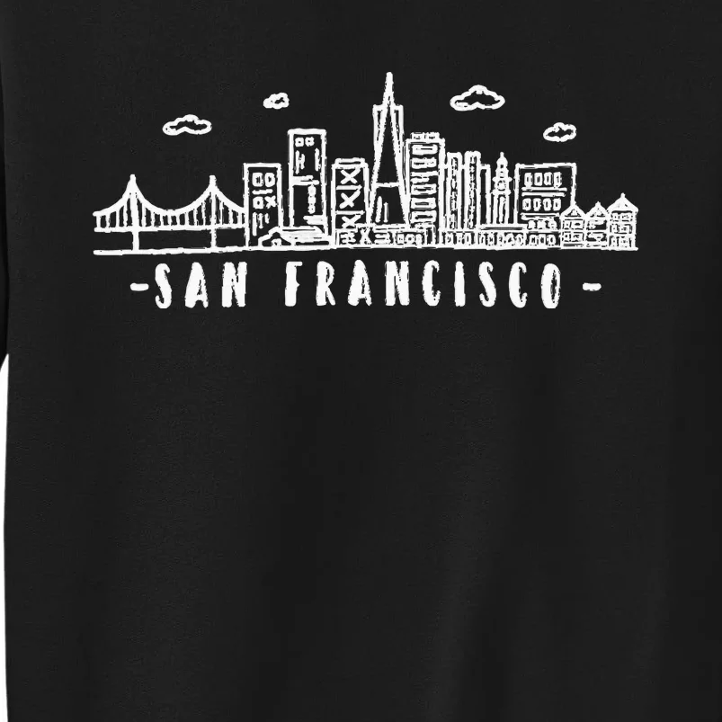 San Francisco California Skyline Sweatshirt