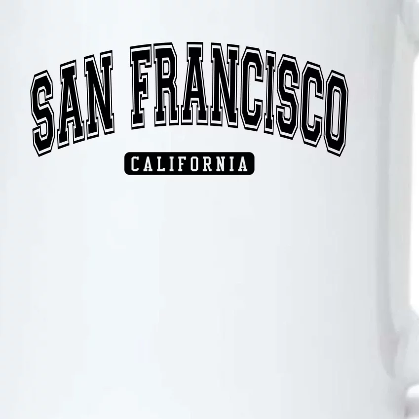 San Francisco California Gift Black Color Changing Mug